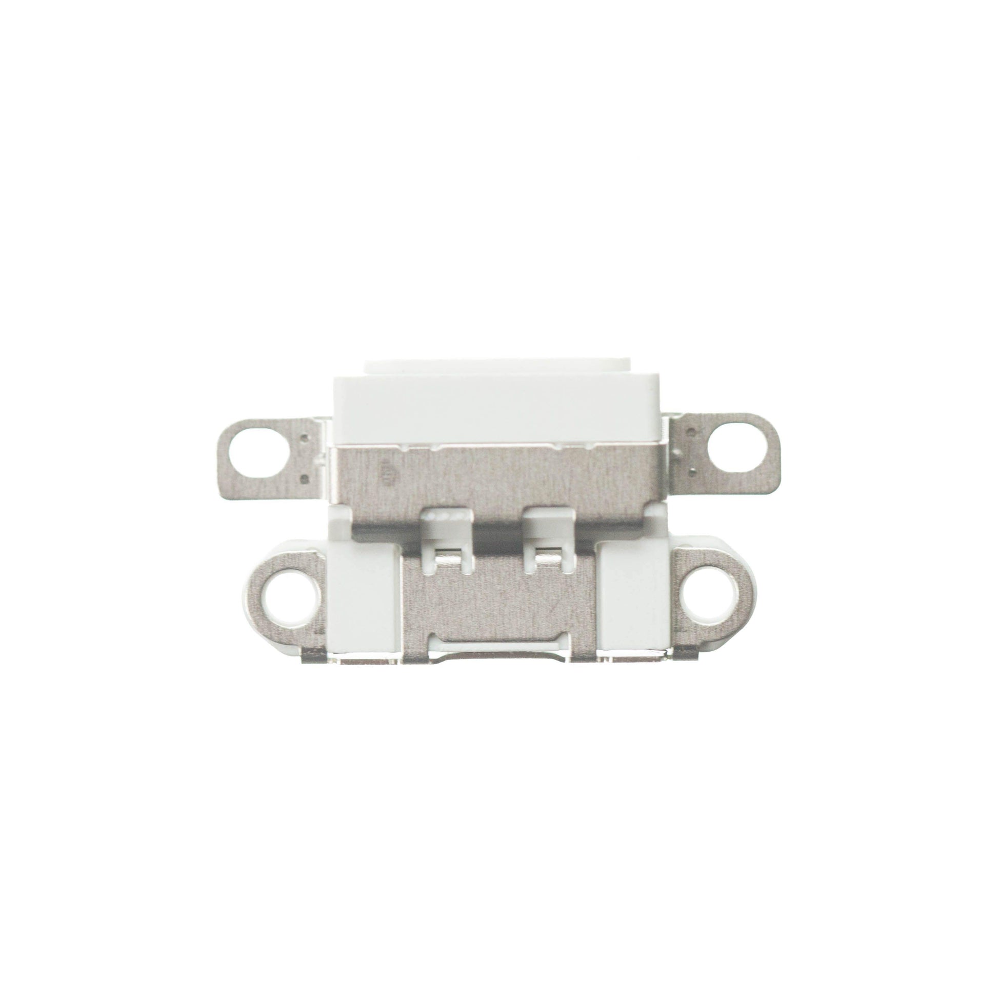 REPLACEMENT FOR IPHONE 6 WHITE DOCK CONNECTOR CHARGING PORT - EXPRESS PARTS -WHOLESALE CELLPHONE REPAIR PARTS