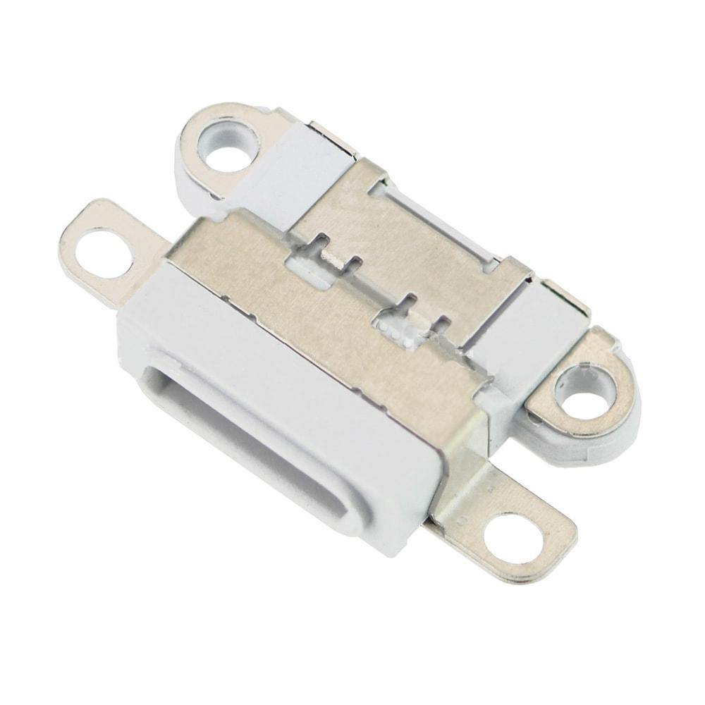 REPLACEMENT FOR IPHONE 6 WHITE DOCK CONNECTOR CHARGING PORT - EXPRESS PARTS -WHOLESALE CELLPHONE REPAIR PARTS