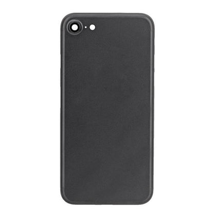 REPLACEMENT FOR IPHONE 7 BACK COVER - BLACK - EXPRESS PARTS -WHOLESALE CELLPHONE REPAIR PARTS