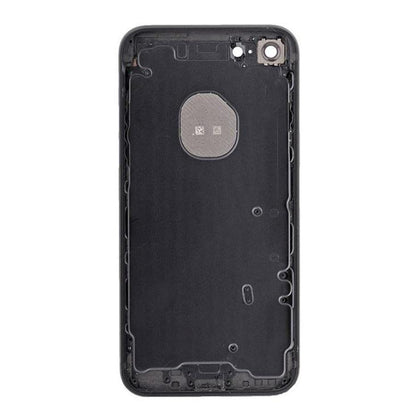 REPLACEMENT FOR IPHONE 7 BACK COVER - BLACK - EXPRESS PARTS -WHOLESALE CELLPHONE REPAIR PARTS