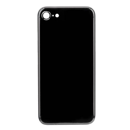 REPLACEMENT FOR IPHONE 7 BACK COVER - JET BLACK - EXPRESS PARTS -WHOLESALE CELLPHONE REPAIR PARTS