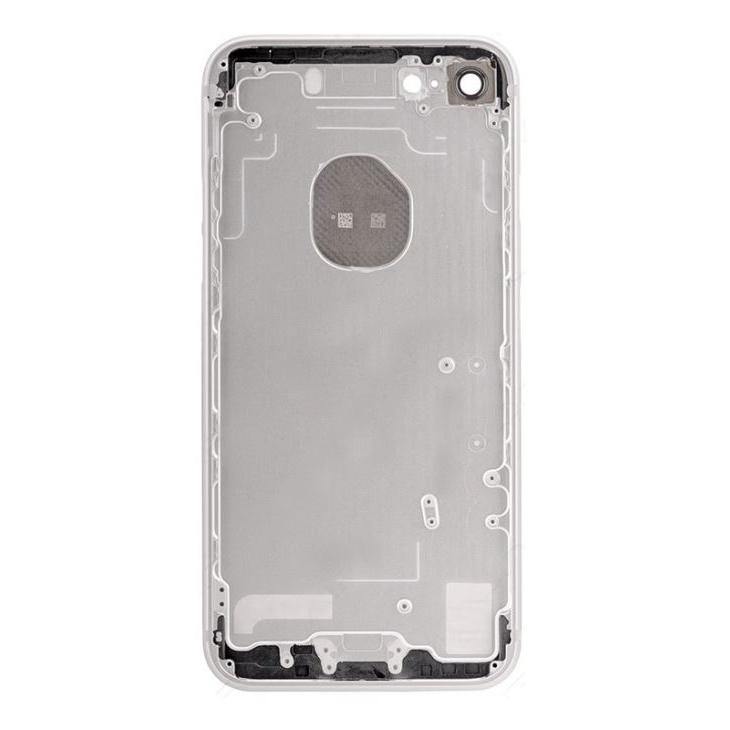 REPLACEMENT FOR IPHONE 7 BACK COVER - SILVER - EXPRESS PARTS -WHOLESALE CELLPHONE REPAIR PARTS