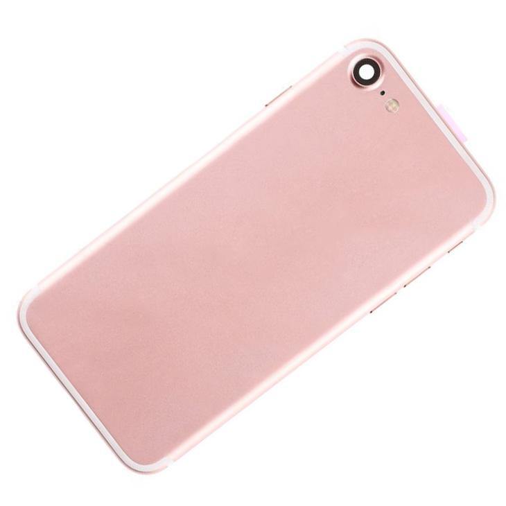 REPLACEMENT FOR IPHONE 7 BACK COVER FULL ASSEMBLY - ROSE - EXPRESS PARTS -WHOLESALE CELLPHONE REPAIR PARTS