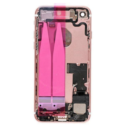 REPLACEMENT FOR IPHONE 7 BACK COVER FULL ASSEMBLY - ROSE - EXPRESS PARTS -WHOLESALE CELLPHONE REPAIR PARTS