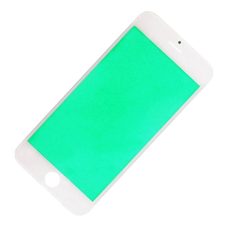 REPLACEMENT FOR IPHONE 7 FRONT GLASS WITH COLD PRESSED FRAME - WHITE - EXPRESS PARTS -WHOLESALE CELLPHONE REPAIR PARTS