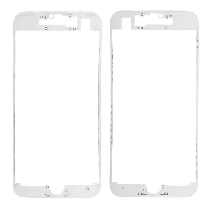 REPLACEMENT FOR IPHONE 7 FRONT SUPPORTING FRAME - WHITE - EXPRESS PARTS -WHOLESALE CELLPHONE REPAIR PARTS