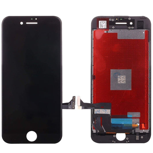 REPLACEMENT FOR IPHONE 7 LCD SCREEN AND DIGITIZER ASSEMBLY - BLACK - EXPRESS PARTS -WHOLESALE CELLPHONE REPAIR PARTS