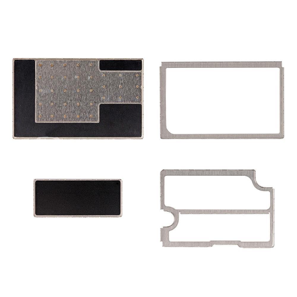 REPLACEMENT FOR IPHONE 7 PCB EMI SHIELDS 4PCS/SET - EXPRESS PARTS -WHOLESALE CELLPHONE REPAIR PARTS