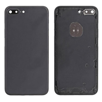 REPLACEMENT FOR IPHONE 7 PLUS BACK COVER - BLACK - EXPRESS PARTS -WHOLESALE CELLPHONE REPAIR PARTS