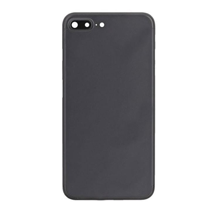 REPLACEMENT FOR IPHONE 7 PLUS BACK COVER - BLACK - EXPRESS PARTS -WHOLESALE CELLPHONE REPAIR PARTS