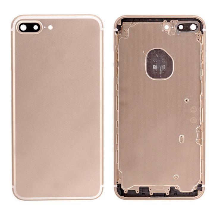 REPLACEMENT FOR IPHONE 7 PLUS BACK COVER - GOLD - EXPRESS PARTS -WHOLESALE CELLPHONE REPAIR PARTS