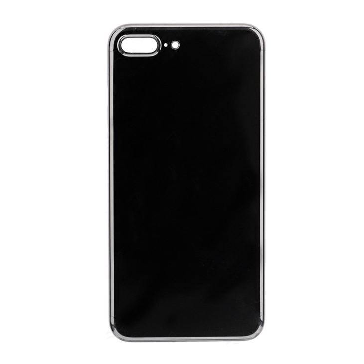 REPLACEMENT FOR IPHONE 7 PLUS BACK COVER - JET BLACK - EXPRESS PARTS -WHOLESALE CELLPHONE REPAIR PARTS