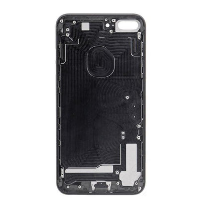 REPLACEMENT FOR IPHONE 7 PLUS BACK COVER - JET BLACK - EXPRESS PARTS -WHOLESALE CELLPHONE REPAIR PARTS