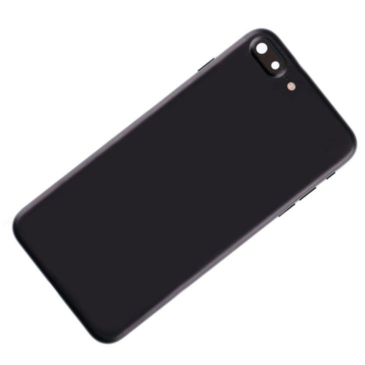 REPLACEMENT FOR IPHONE 7 PLUS BACK COVER FULL ASSEMBLY - BLACK - EXPRESS PARTS -WHOLESALE CELLPHONE REPAIR PARTS