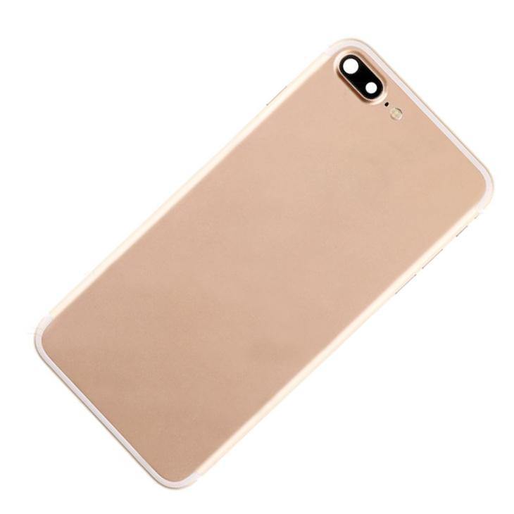 REPLACEMENT FOR IPHONE 7 PLUS BACK COVER FULL ASSEMBLY - GOLD - EXPRESS PARTS -WHOLESALE CELLPHONE REPAIR PARTS