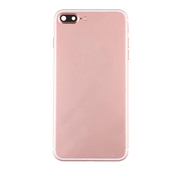 REPLACEMENT FOR IPHONE 7 PLUS BACK COVER FULL ASSEMBLY - ROSE - EXPRESS PARTS -WHOLESALE CELLPHONE REPAIR PARTS