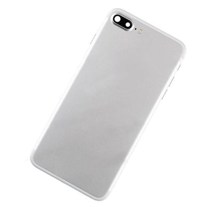 REPLACEMENT FOR IPHONE 7 PLUS BACK COVER FULL ASSEMBLY - SILVER - EXPRESS PARTS -WHOLESALE CELLPHONE REPAIR PARTS