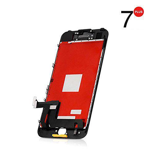 REPLACEMENT FOR IPHONE 7 PLUS LCD SCREEN AND DIGITIZER ASSEMBLY - BLACK - EXPRESS PARTS -WHOLESALE CELLPHONE REPAIR PARTS