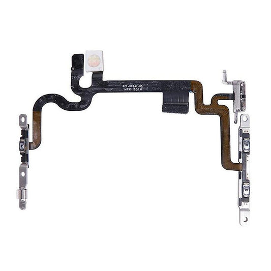 REPLACEMENT FOR IPHONE 7 POWER BUTTON FLEX CABLE WITH METAL BRACKET ASSEMBLY - EXPRESS PARTS -WHOLESALE CELLPHONE REPAIR PARTS