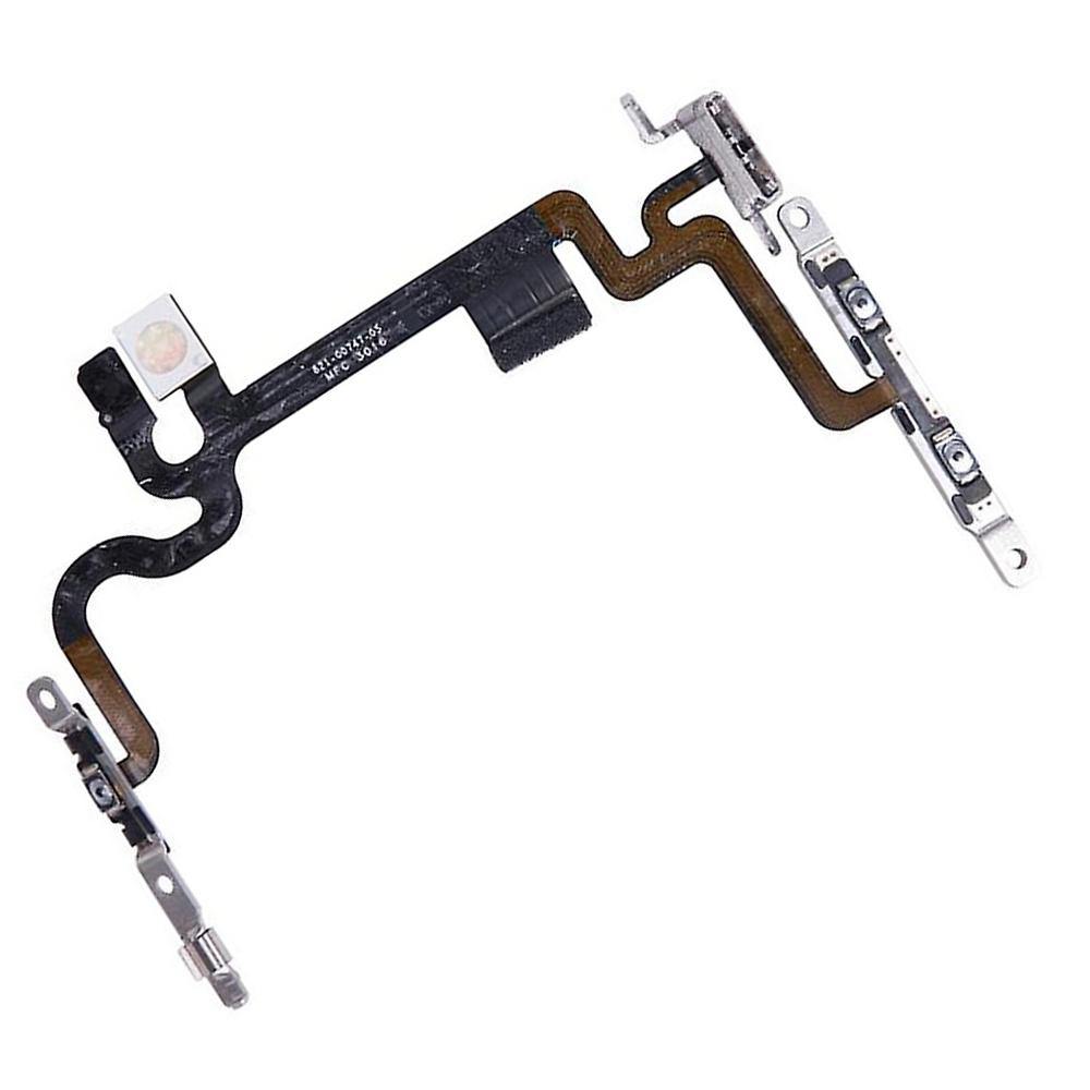 REPLACEMENT FOR IPHONE 7 POWER BUTTON FLEX CABLE WITH METAL BRACKET ASSEMBLY - EXPRESS PARTS -WHOLESALE CELLPHONE REPAIR PARTS