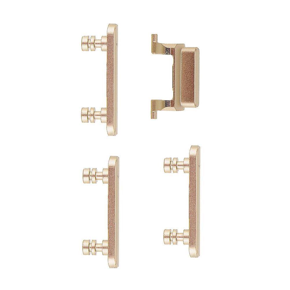 REPLACEMENT FOR IPHONE 7 SIDE BUTTONS SET - GOLD - EXPRESS PARTS -WHOLESALE CELLPHONE REPAIR PARTS