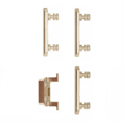 REPLACEMENT FOR IPHONE 7 SIDE BUTTONS SET - GOLD - EXPRESS PARTS -WHOLESALE CELLPHONE REPAIR PARTS