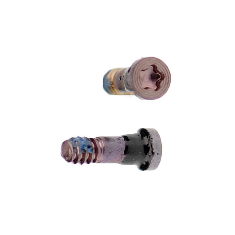 REPLACEMENT FOR IPHONE 7& 7 PLUS BOTTOM SCREW SET - ROSE - EXPRESS PARTS -WHOLESALE CELLPHONE REPAIR PARTS