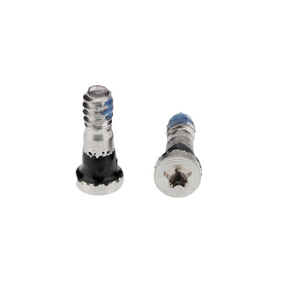 REPLACEMENT FOR IPHONE 7& 7 PLUS BOTTOM SCREW SET - SILVER - EXPRESS PARTS -WHOLESALE CELLPHONE REPAIR PARTS