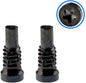 REPLACEMENT FOR IPHONE 8/8 PLUS BOTTOM SCREW 2PCS/SET - BLACK