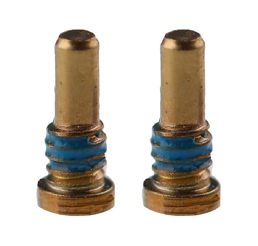 REPLACEMENT FOR IPHONE 8/8 PLUS BOTTOM SCREW 2PCS/SET - GOLD