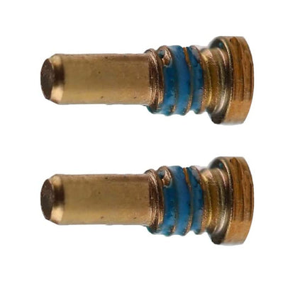 REPLACEMENT FOR IPHONE 8/8 PLUS BOTTOM SCREW 2PCS/SET - GOLD