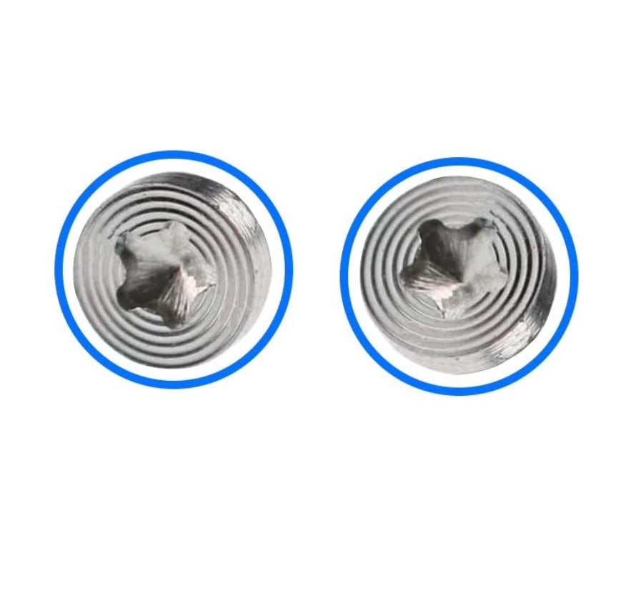 REPLACEMENT FOR IPHONE 8/8 PLUS BOTTOM SCREW 2PCS/SET - SILVER