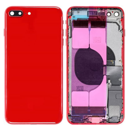 REPLACEMENT FOR IPHONE 8 PLUS BACK COVER FULL ASSEMBLY - RED