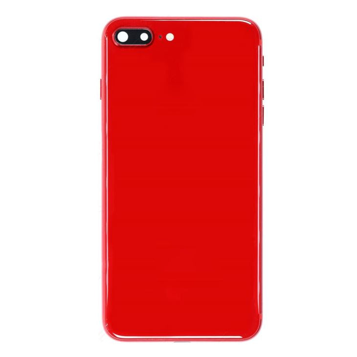 REPLACEMENT FOR IPHONE 8 PLUS BACK COVER FULL ASSEMBLY - RED