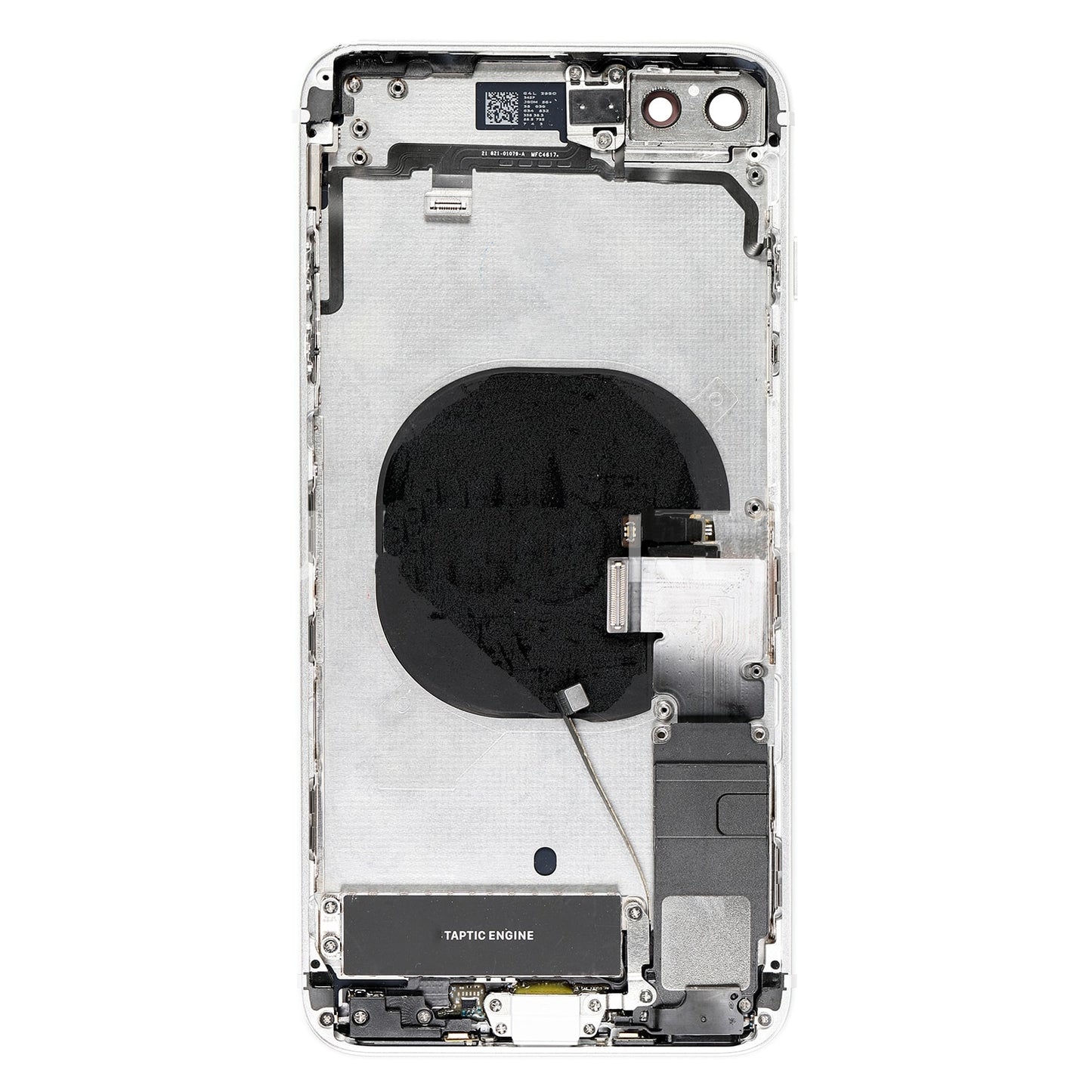 REPLACEMENT FOR IPHONE 8 PLUS BACK COVER FULL ASSEMBLY - SILVER