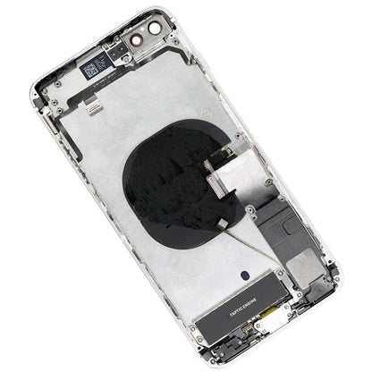 REPLACEMENT FOR IPHONE 8 PLUS BACK COVER FULL ASSEMBLY - SILVER