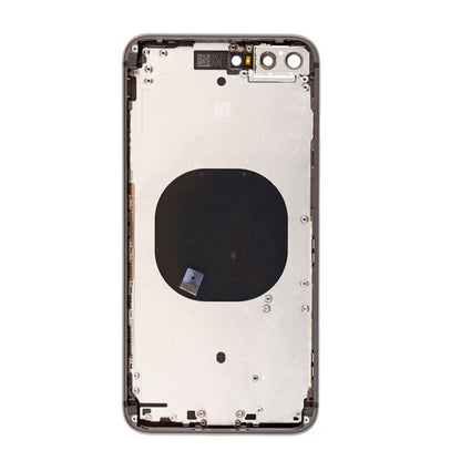 REPLACEMENT FOR IPHONE 8 PLUS BACK COVER WITH FRAME ASSEMBLY - SPACE GRAY