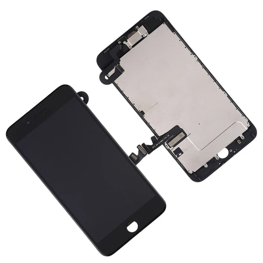 REPLACEMENT FOR IPHONE 8 PLUS LCD SCREEN FULL ASSEMBLY WITHOUT HOME BUTTON - BLACK