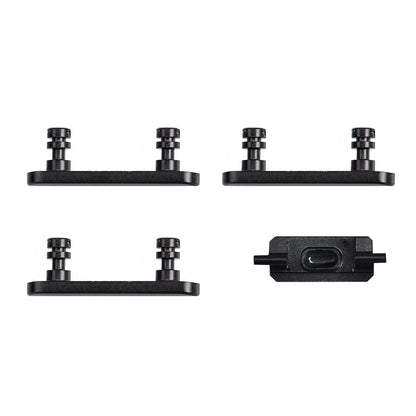 REPLACEMENT FOR IPHONE 8 PLUS SIDE BUTTONS SET - BLACK