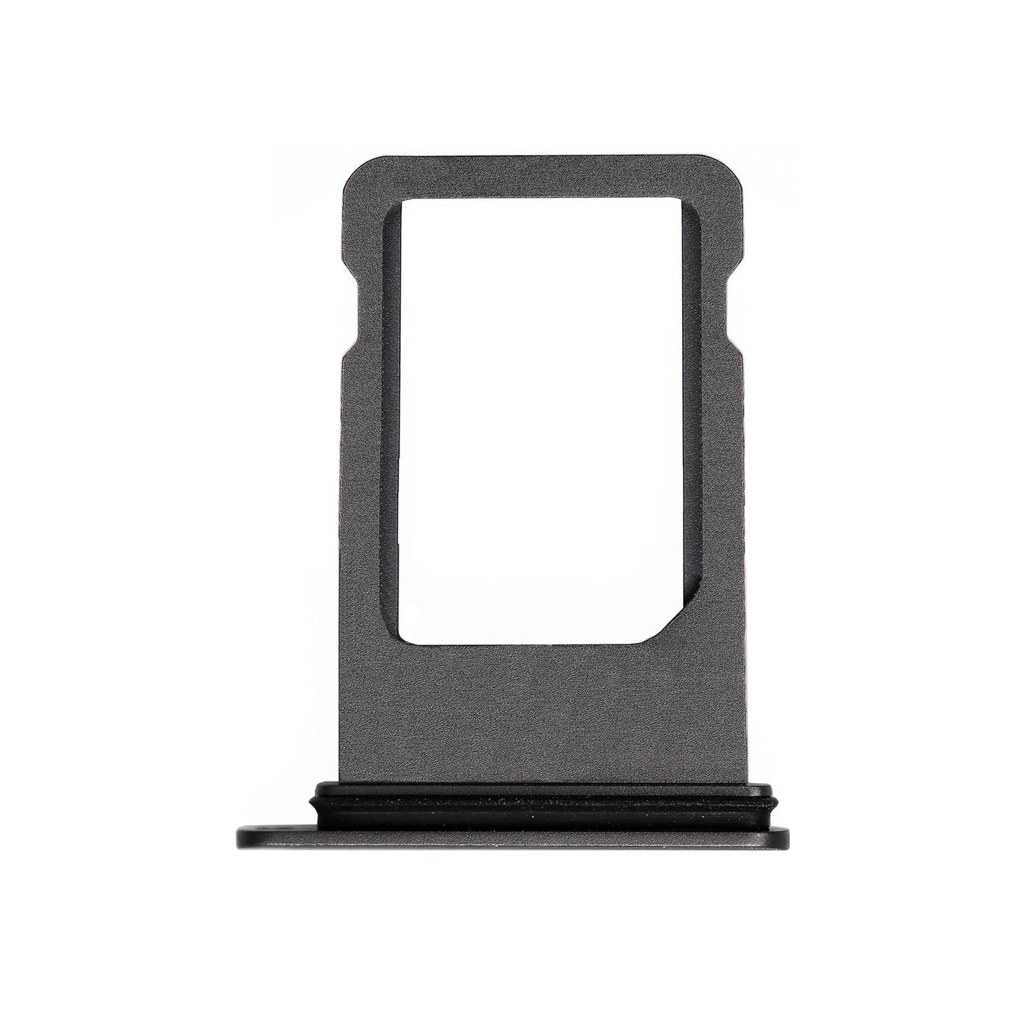 REPLACEMENT FOR IPHONE 8 PLUS SIM CARD TRAY WITH WATERPROOF CIRCLE - BLACK