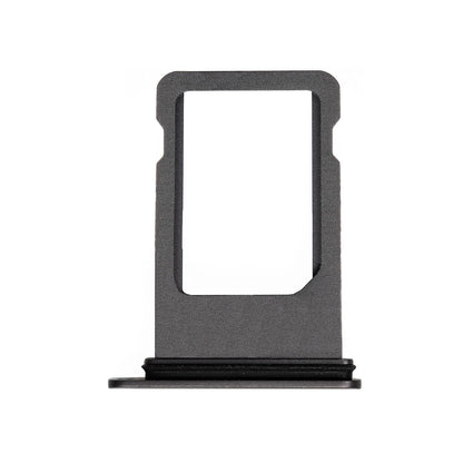 REPLACEMENT FOR IPHONE 8 PLUS SIM CARD TRAY WITH WATERPROOF CIRCLE - BLACK