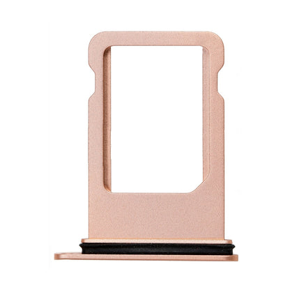 REPLACEMENT FOR IPHONE 8 PLUS SIM CARD TRAY WITH WATERPROOF CIRCLE - GOLD