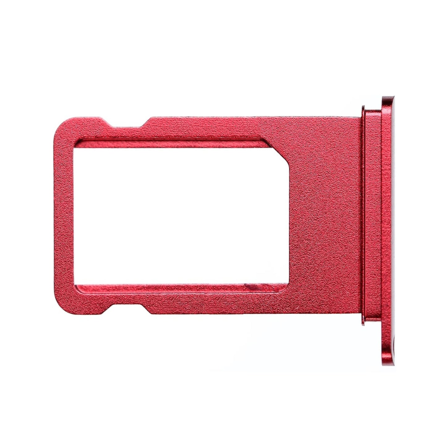 REPLACEMENT FOR IPHONE 8 PLUS SIM CARD TRAY WITH WATERPROOF CIRCLE - RED