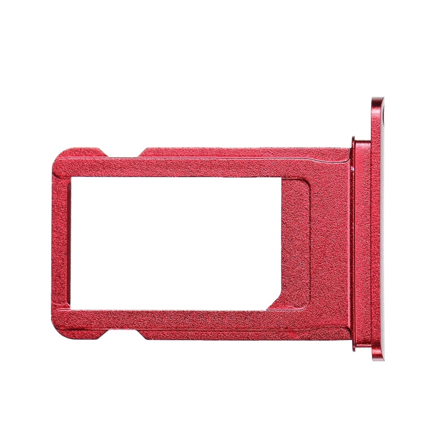 REPLACEMENT FOR IPHONE 8 PLUS SIM CARD TRAY WITH WATERPROOF CIRCLE - RED