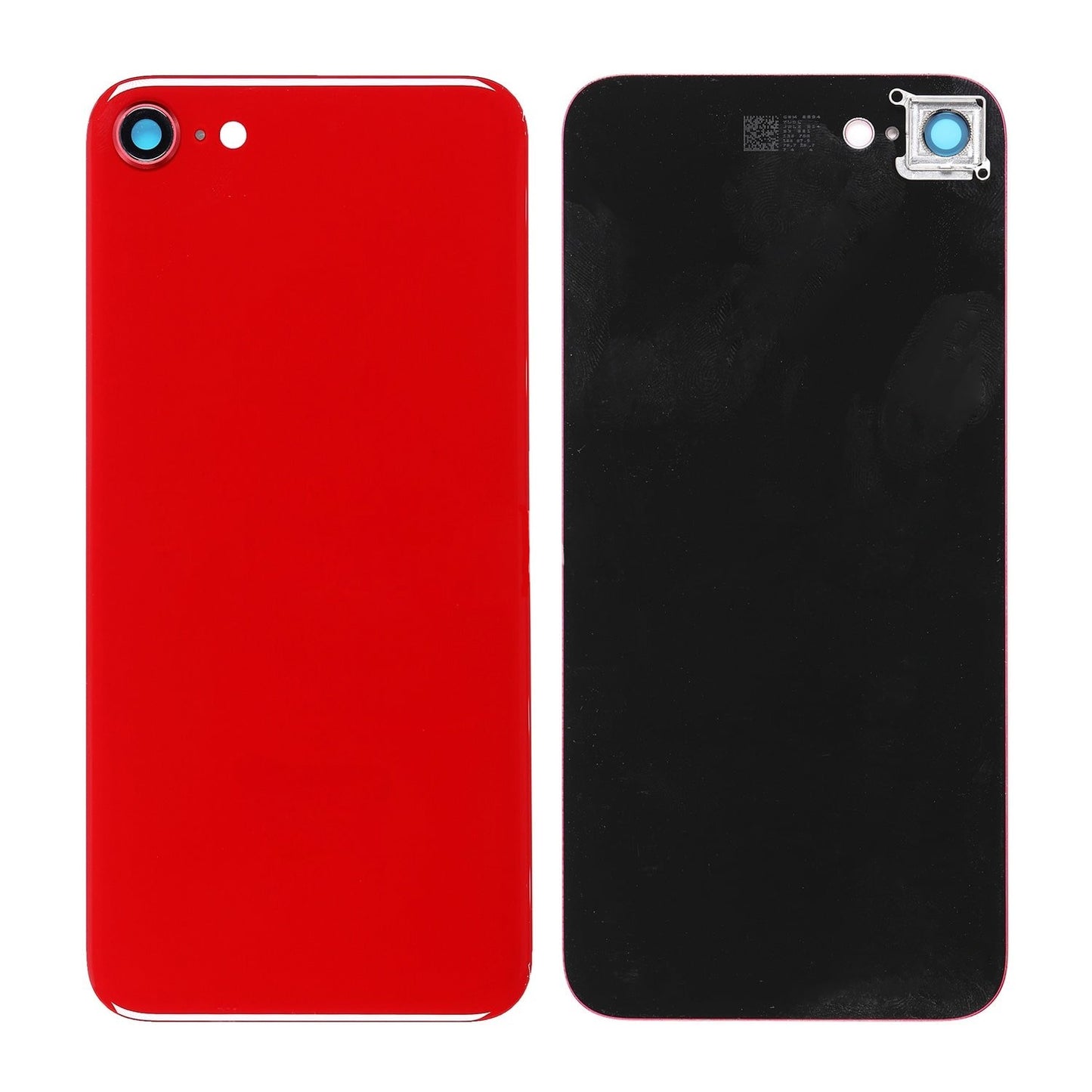 REPLACEMENT FOR IPHONE 8/SE 2ND BACK COVER WITH CAMERA HOLDER - RED - EXPRESS PARTS -WHOLESALE CELLPHONE REPAIR PARTS