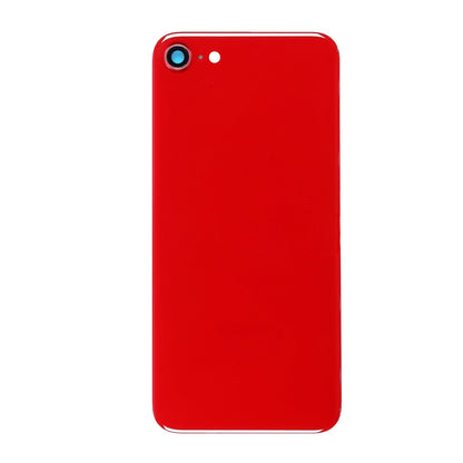 REPLACEMENT FOR IPHONE 8/SE 2ND BACK COVER WITH CAMERA HOLDER - RED - EXPRESS PARTS -WHOLESALE CELLPHONE REPAIR PARTS