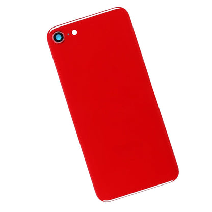 REPLACEMENT FOR IPHONE 8/SE 2ND BACK COVER WITH CAMERA HOLDER - RED - EXPRESS PARTS -WHOLESALE CELLPHONE REPAIR PARTS