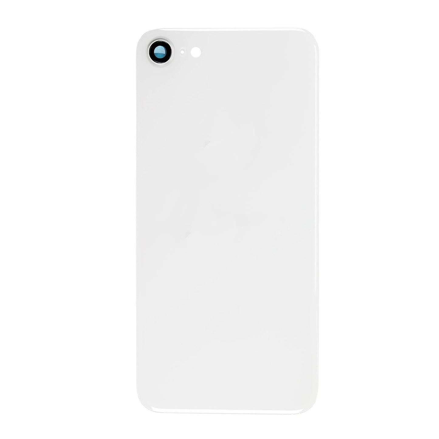 REPLACEMENT FOR IPHONE 8/SE 2ND BACK COVER WITH CAMERA HOLDER - SILVER - EXPRESS PARTS -WHOLESALE CELLPHONE REPAIR PARTS