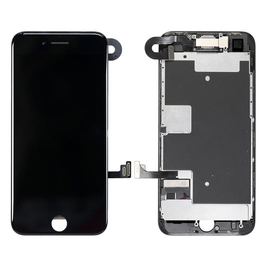 REPLACEMENT FOR IPHONE 8/SE 2ND LCD SCREEN FULL ASSEMBLY WITHOUT HOME BUTTON - BLACK