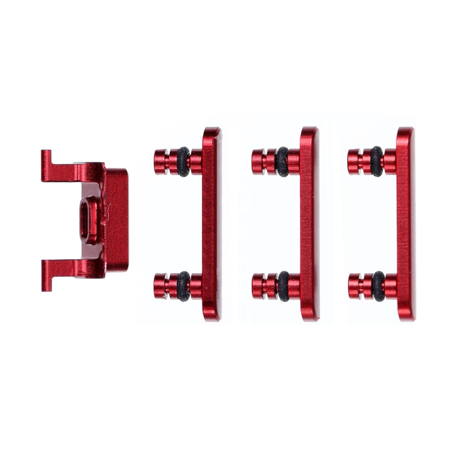 REPLACEMENT FOR IPHONE 8 SIDE BUTTONS SET - RED
